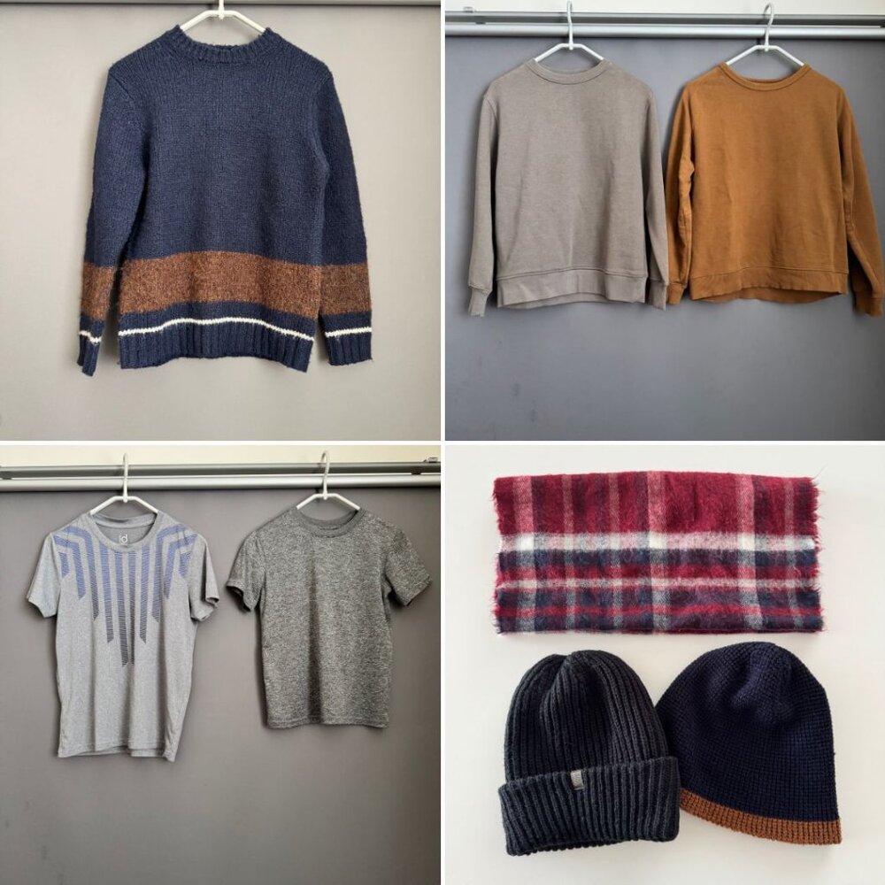 Boy 8 Items Bundle (Size 11-12) - Zara, Ideology, Champs